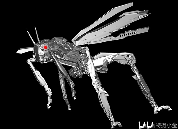 假面骑士zero-one金属簇蝗虫皮套特效设计图和现场图