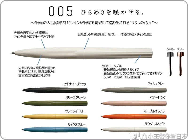 日本文具大赏常驻品牌sakura craft lab005圆珠笔正式上线！