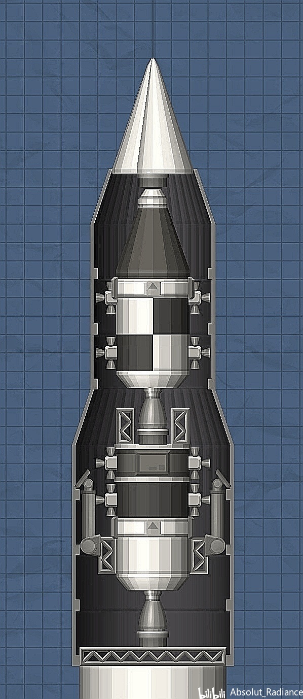 [ 航天模拟器 ] : 土星五号火箭图纸