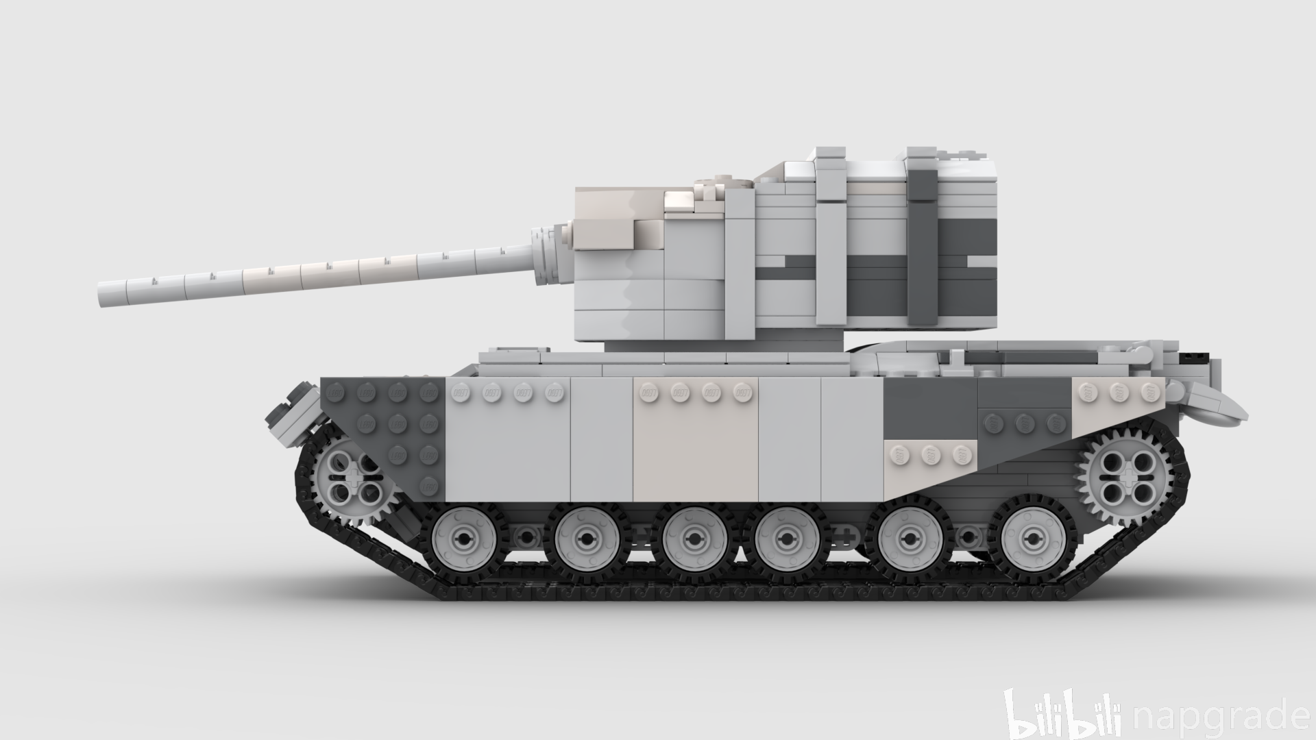 【乐高moc】fv4005-2坦克歼击车