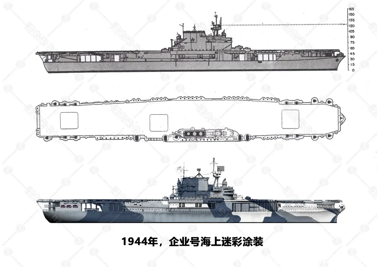 历史名舰——永远的大E,美国CV-6企业号航空母舰(图16) 历史名舰——永远的大E,美国CV-6企业号航空母舰(图16)