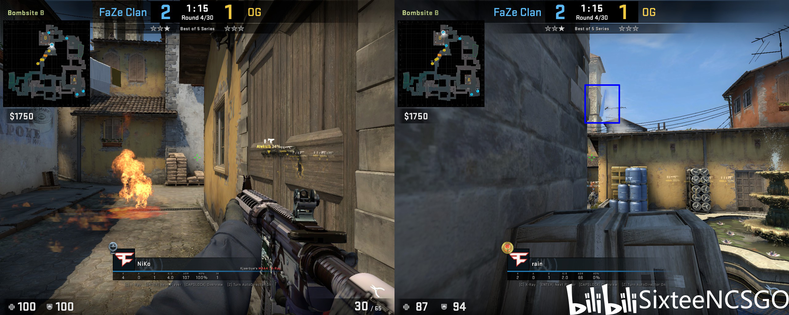 "sixteencsgo"iem new york 2020 europe:瞬闪反刷的最佳timing应该