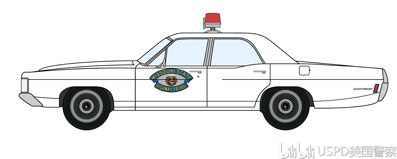 美国经典警车车型涂装集锦(部分选)