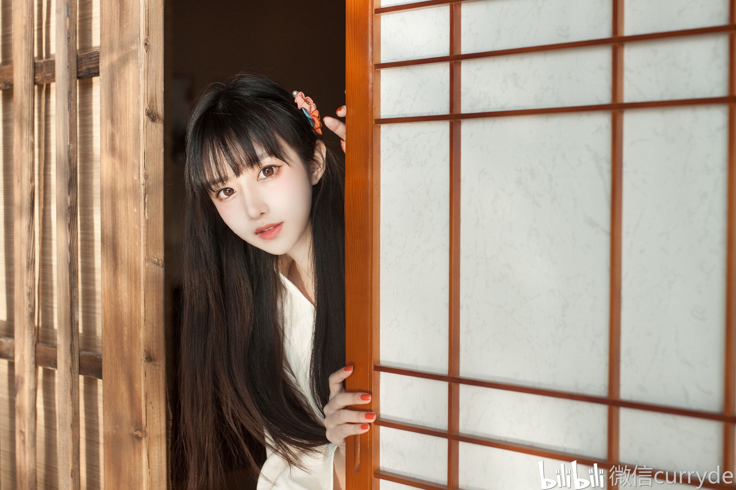 cosplay美女shika小鹿鹿长发姑娘写真套图