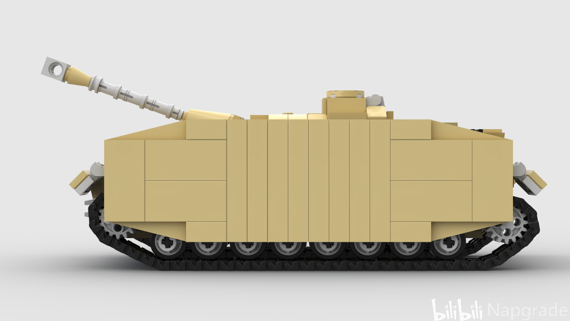【乐高moc】sd.kfz.167 四号突击炮