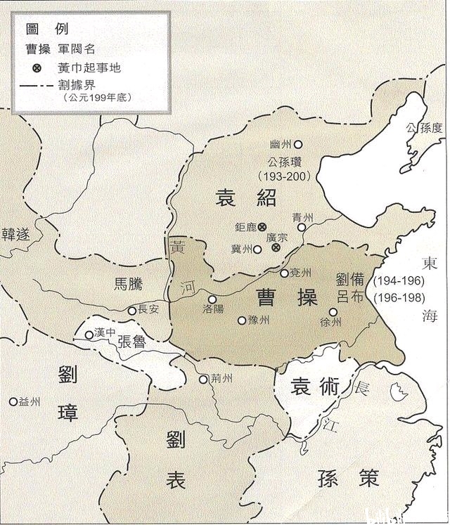 董卓乱政朝政混战天下大乱