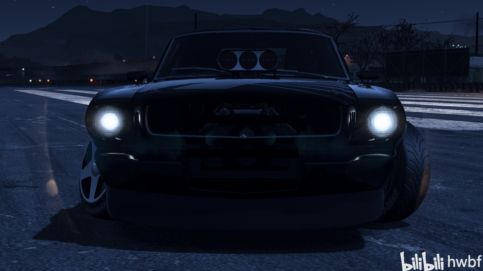 极品飞车20:复仇(nfs:payback) 1965 mustang 漂移车 改装案案例