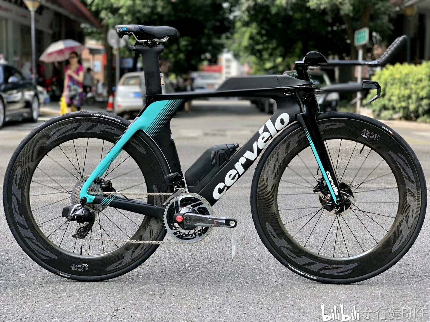 2020 cervelo p5 disc x sram red etap axs tri铁三版整车完工定妆照