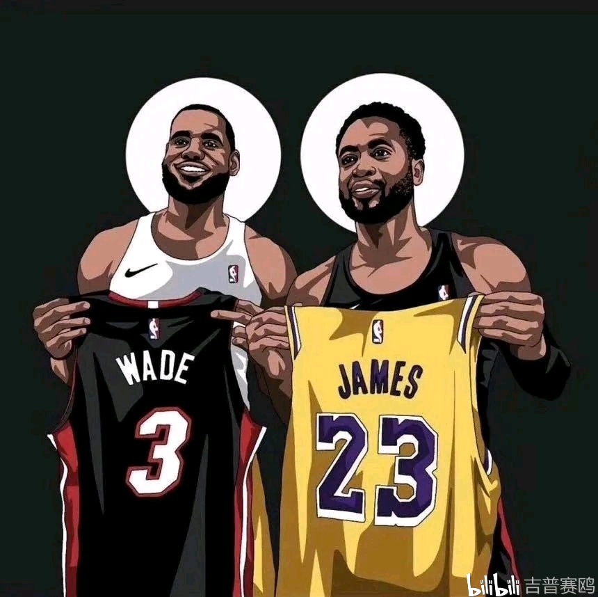 nba群星漫画风头像(1)