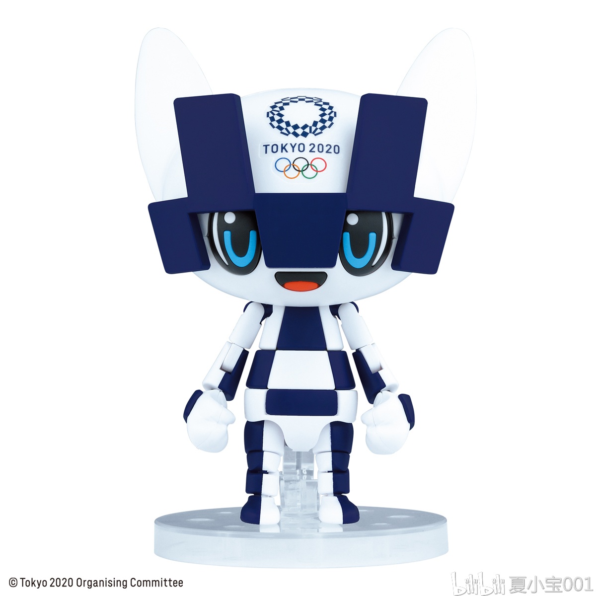 玩具资讯万代推出拼装版东京奥运会吉祥物未来永远郎miraitowa售价