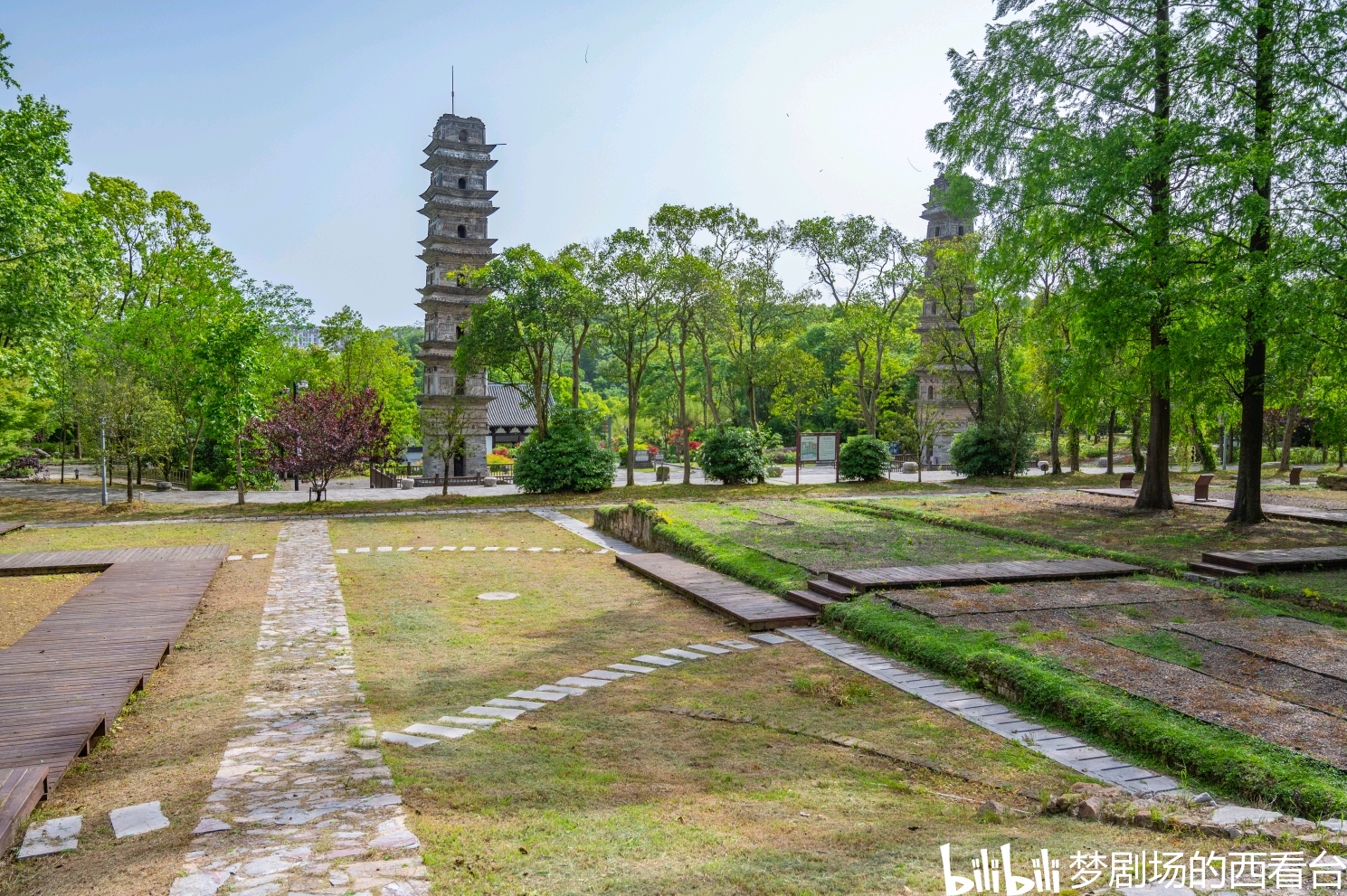 名山古刹,双塔矗立 — 宣城广教寺双塔