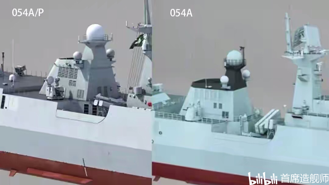 054a型护卫舰的两款外销型号