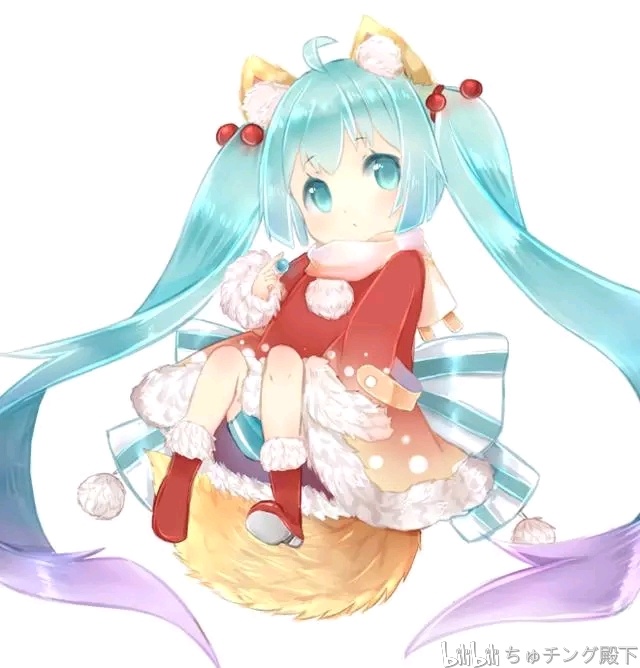 萌萌哒小初音,这么呆萌的公主殿下肯定很讨人喜吧.
