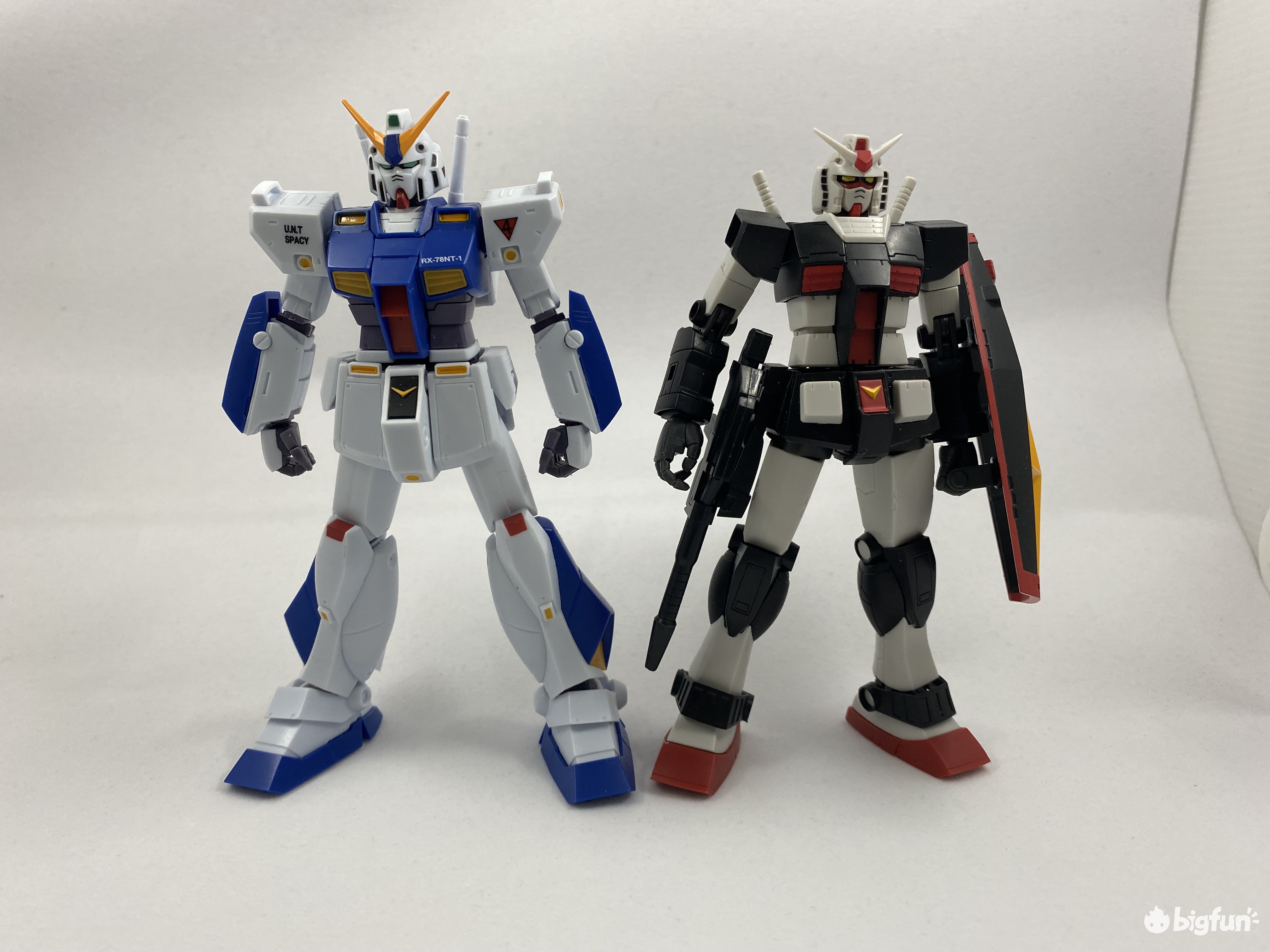 玩具分享〕robot魂高达nt-1 乔巴姆装甲版