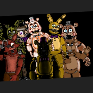 【fnaf/dc2】弹簧vs2代老玩具