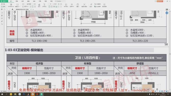 室内设计方案优化、户型改造思路全套教学