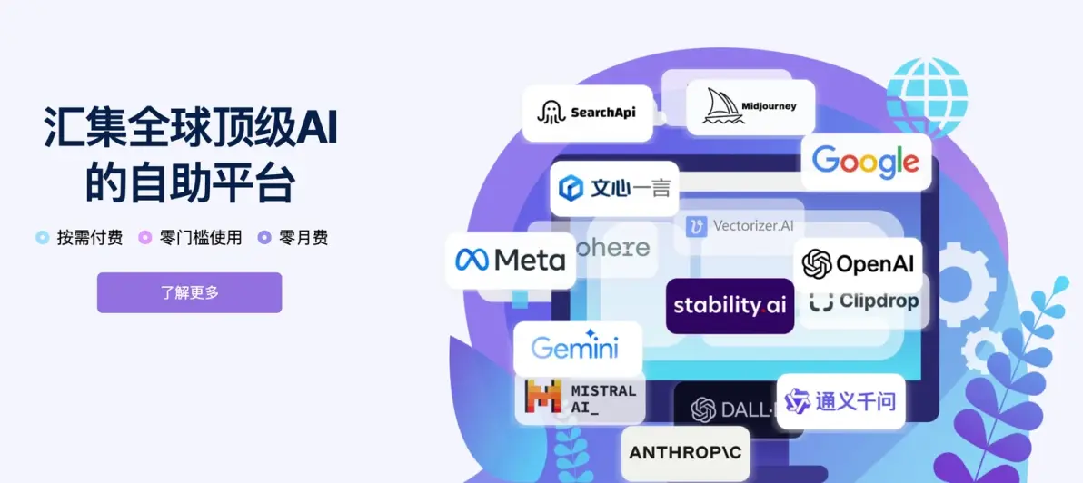 厌倦了按月订阅，来302ai体验一站式按量付费所有主流ai模型