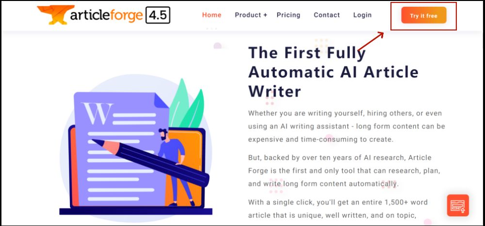 自动写文章生成器有哪些?推荐五款ai写作工具插图1 自动写文章生成器有哪些?推荐五款ai写作工具插图1