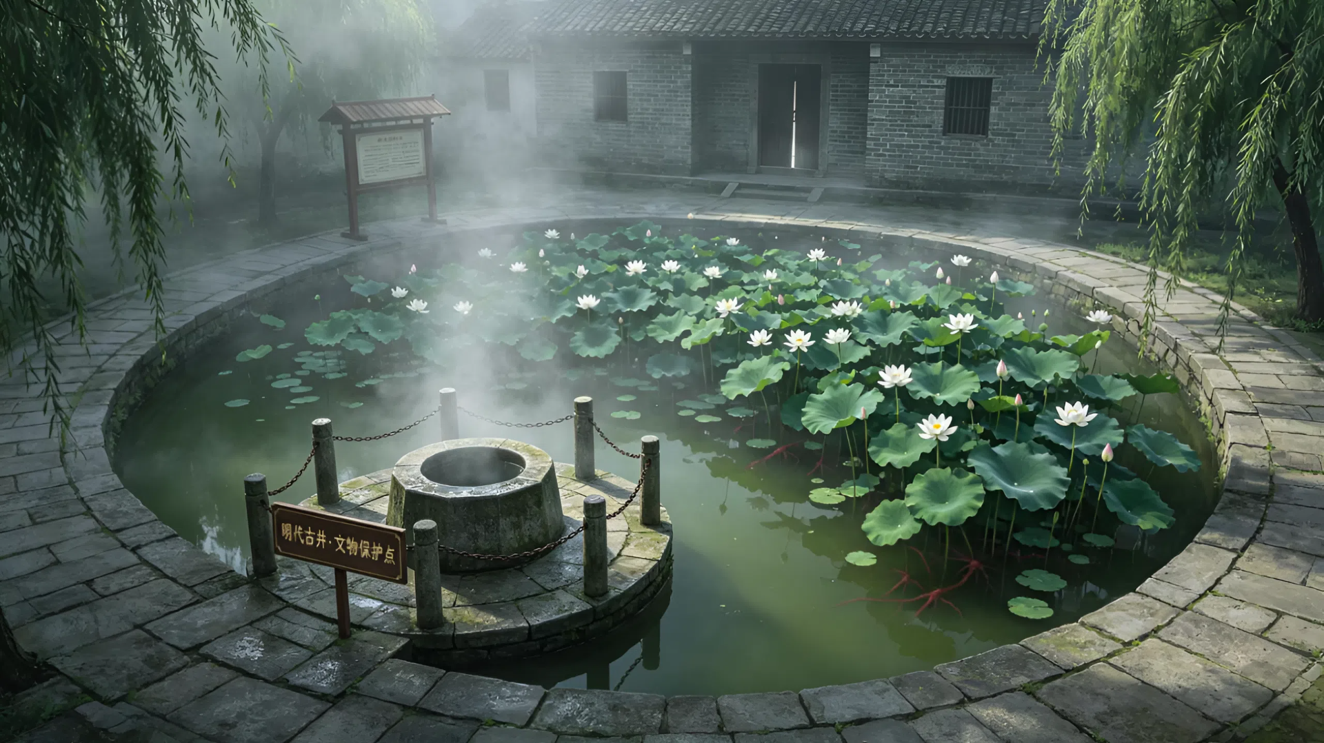 荷花池景区