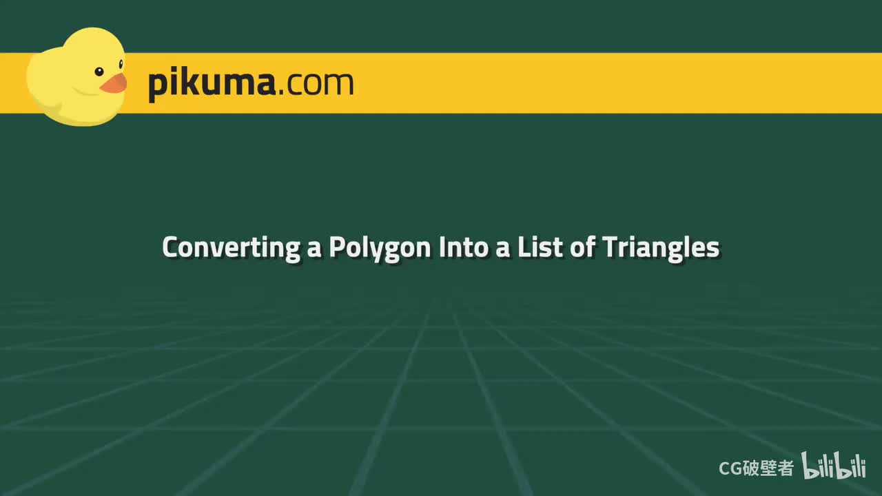 26.12 Converting Polygons Back Into Triangles
