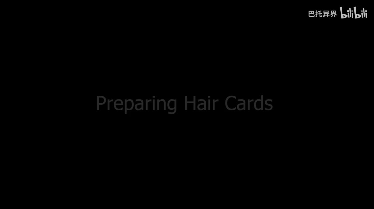 05. Preparing Hair Cards