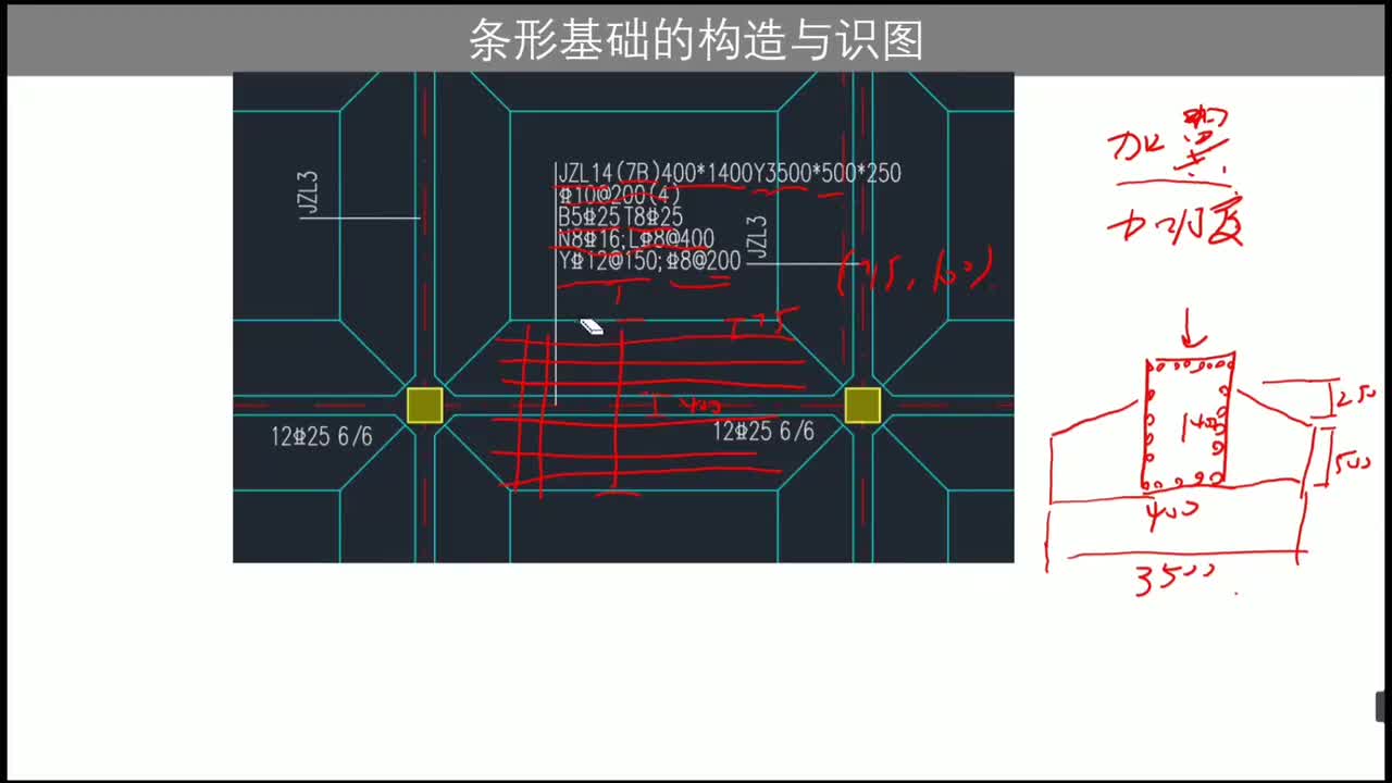 第五章：基础结构篇-第五章第10节：条形基础的构造与识图（2）