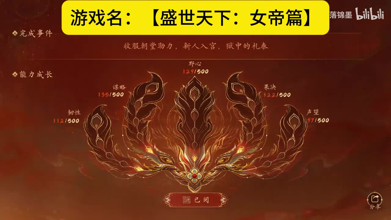 实况【盛世天下：女帝篇】第十一集：27.后位争夺战（上