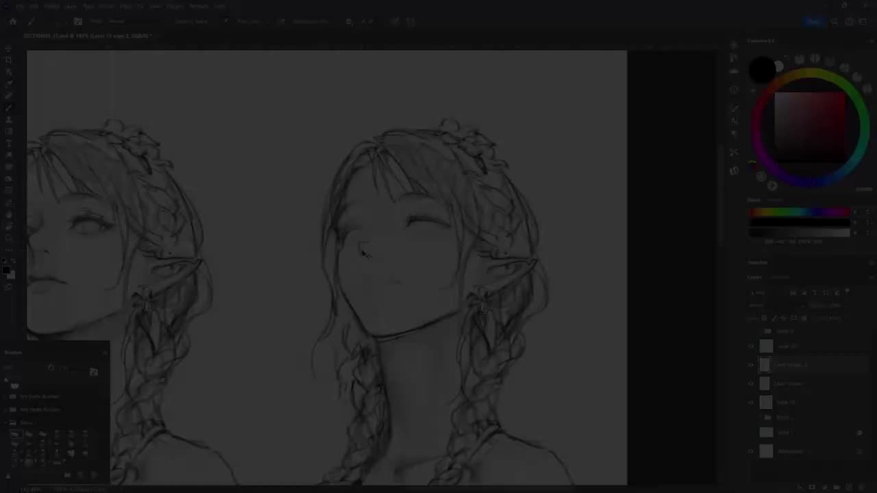 17-2. 风格化与角色表情绘制