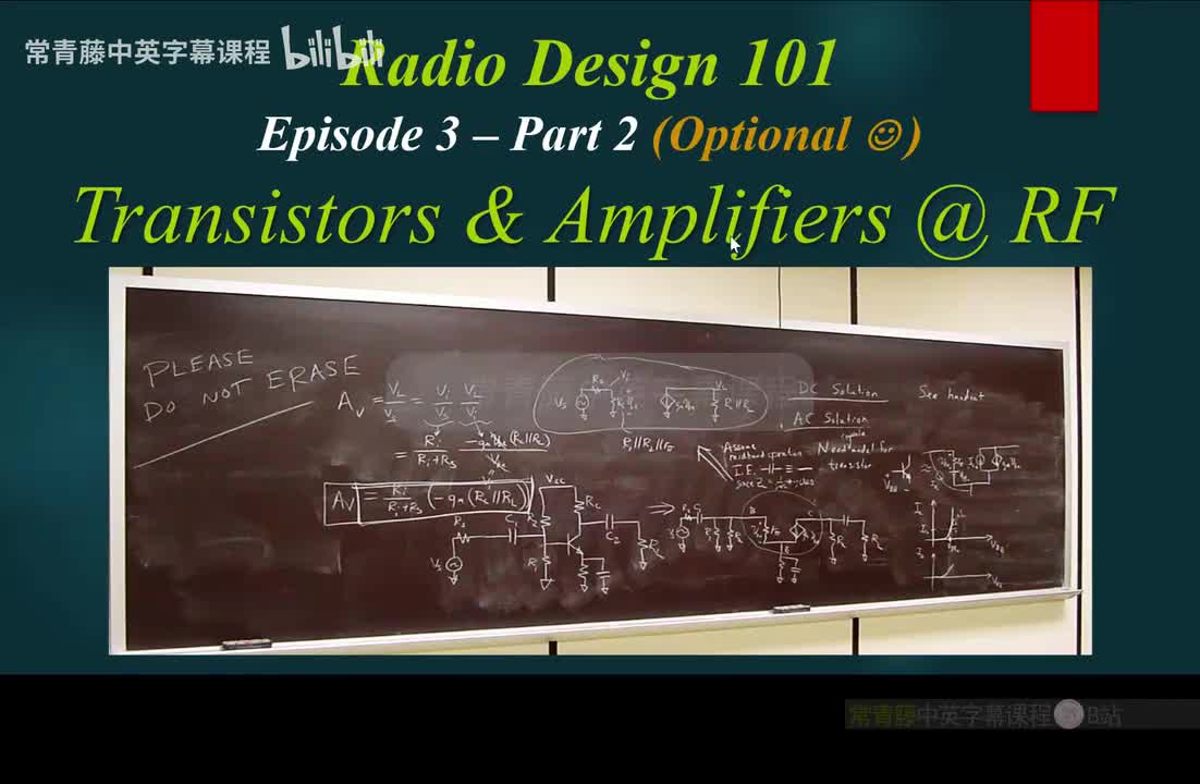P13 Appendix A - Transistors and Amplifiers at RF