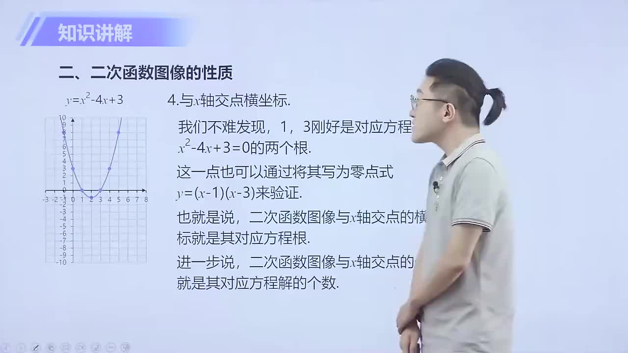 二次函数的图象与性质 第4节