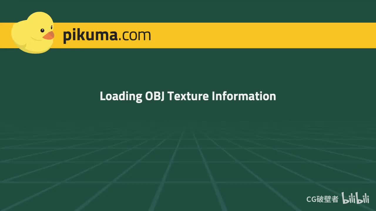 23.01 Loading OBJ Texture Attributes