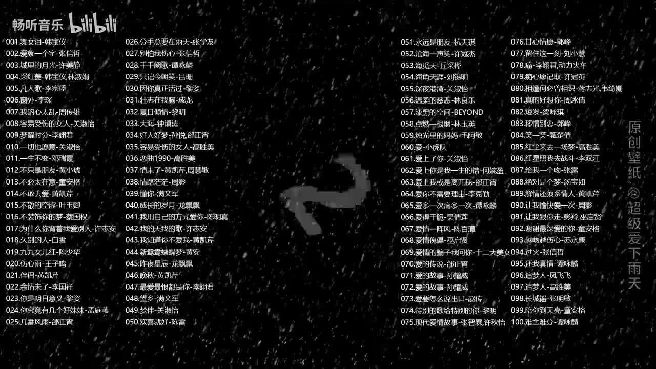 1990~2000经典老歌《100首》