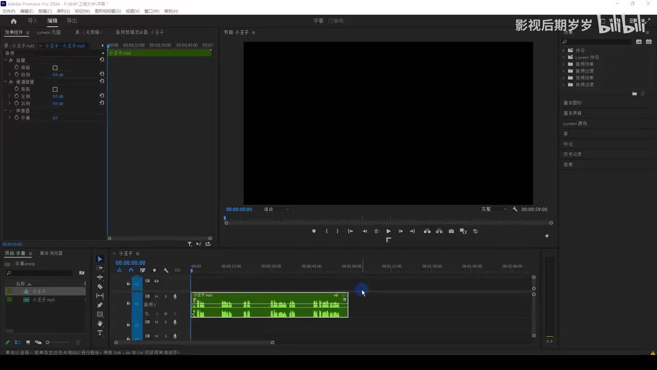 零基础学剪辑-进阶篇：9.语音转文字与一键剪气口