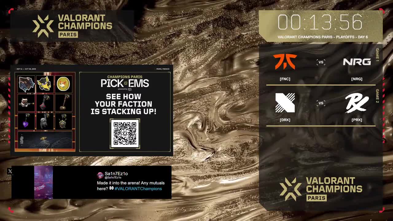 EN | D6 | FNC vs NRG | PRX vs DRX