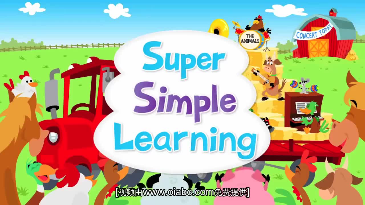 18.The Animals On The Farm Super Simple Songs