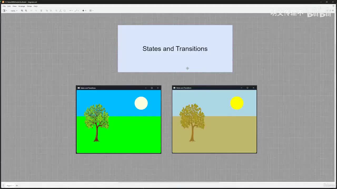 12-014 带渐变的状态_By明文传输不