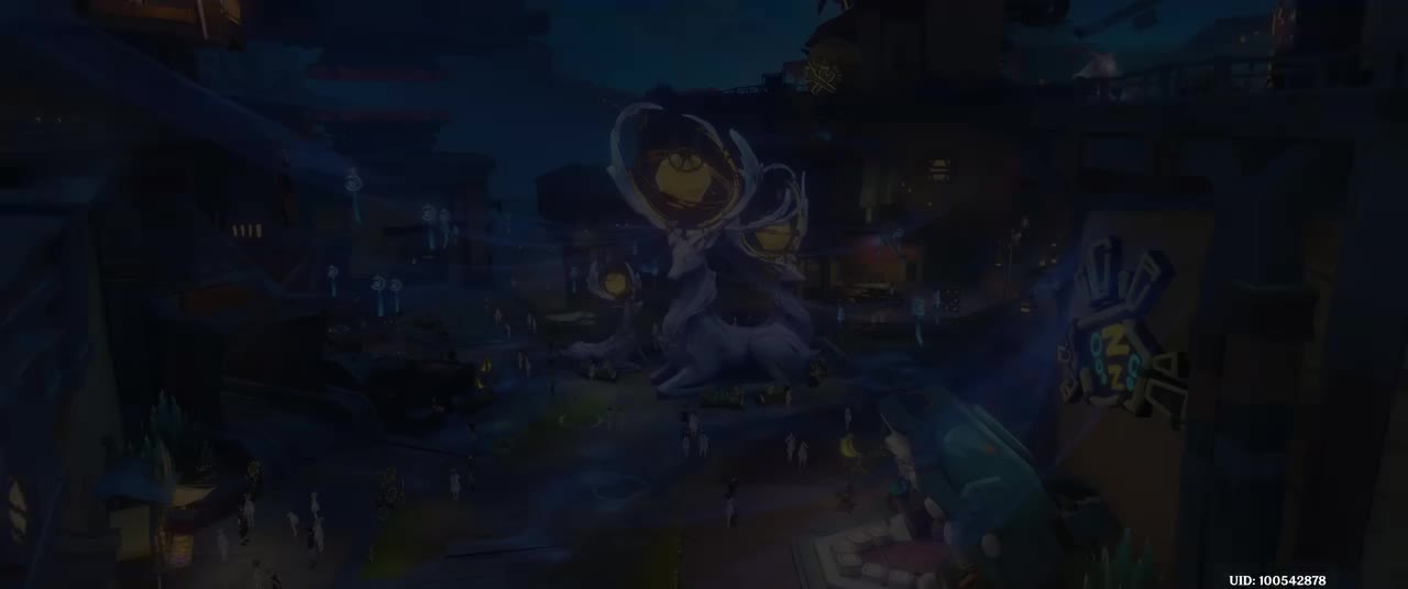 散于晨雾的月芒