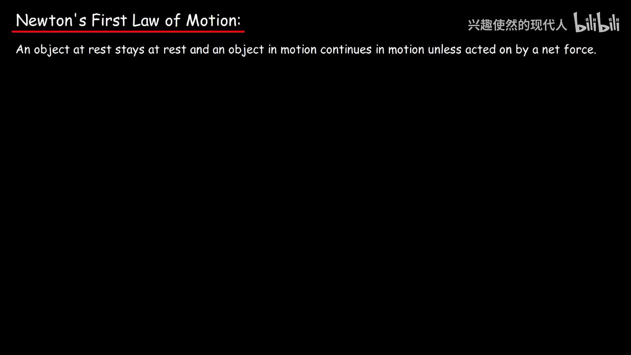 054 - 牛顿第一运动定律