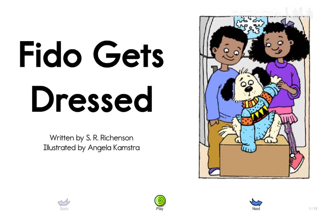 72-【072】Fido Gets Dressed