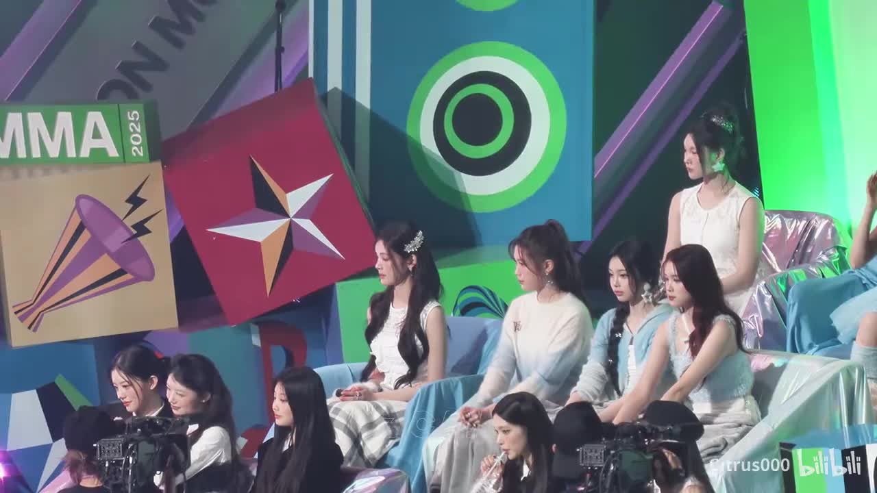 【4K】Hearts2Hearts “年度新人奖” 获奖反应 Ailite Rise Kiki 2025 MMA