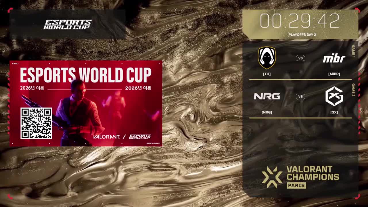 韩｜D2｜TH vs MIBR - NRG vs GX