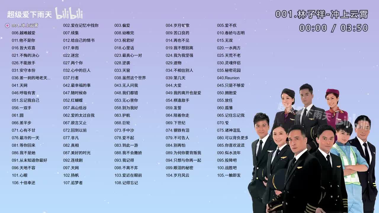 TVB电视剧主题曲108首OST