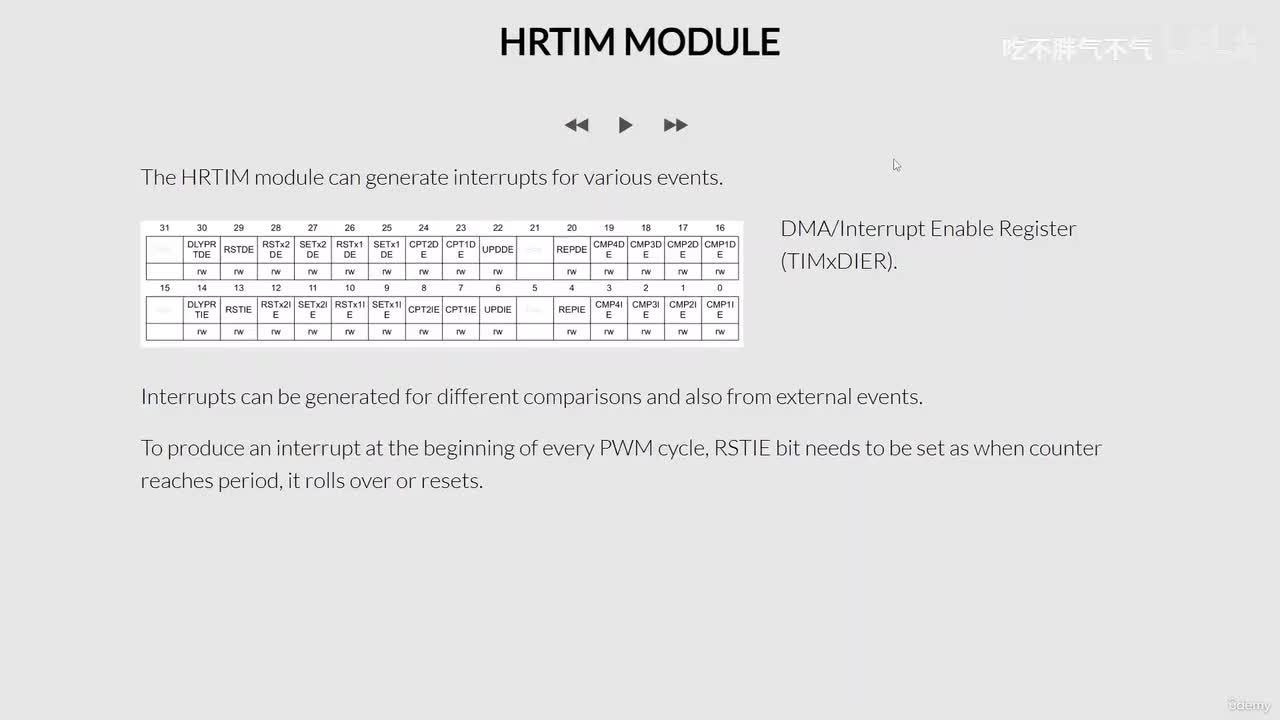 50 - Configuration and setup of the High Resolution Timer Module HRTIM part 3--