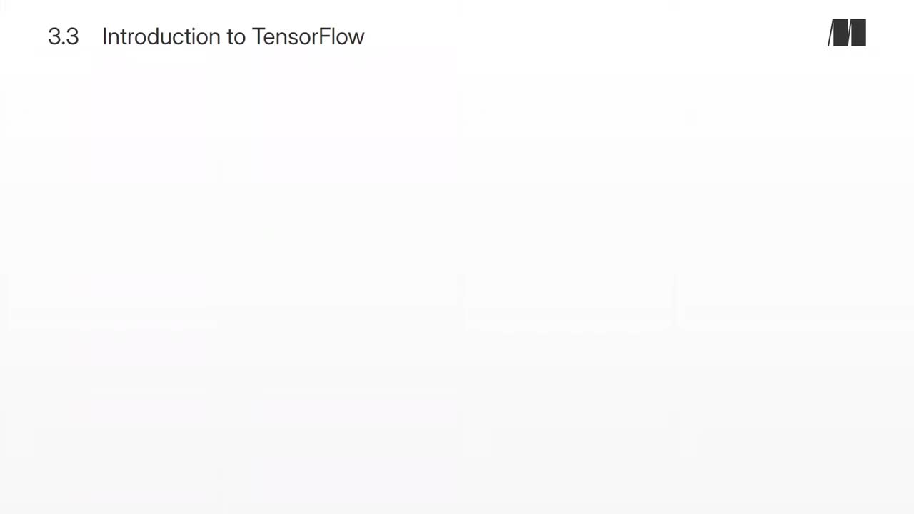 021. Chapter 3. Introduction to TensorFlow
