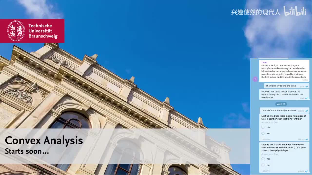 4. 凸函数的刻画——第五讲直播回放