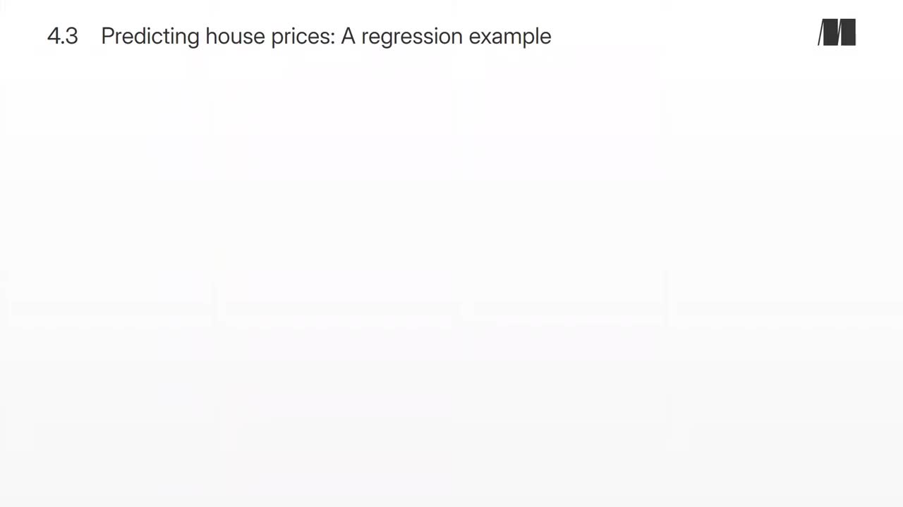 028. Chapter 4. Predicting house prices - A regression example