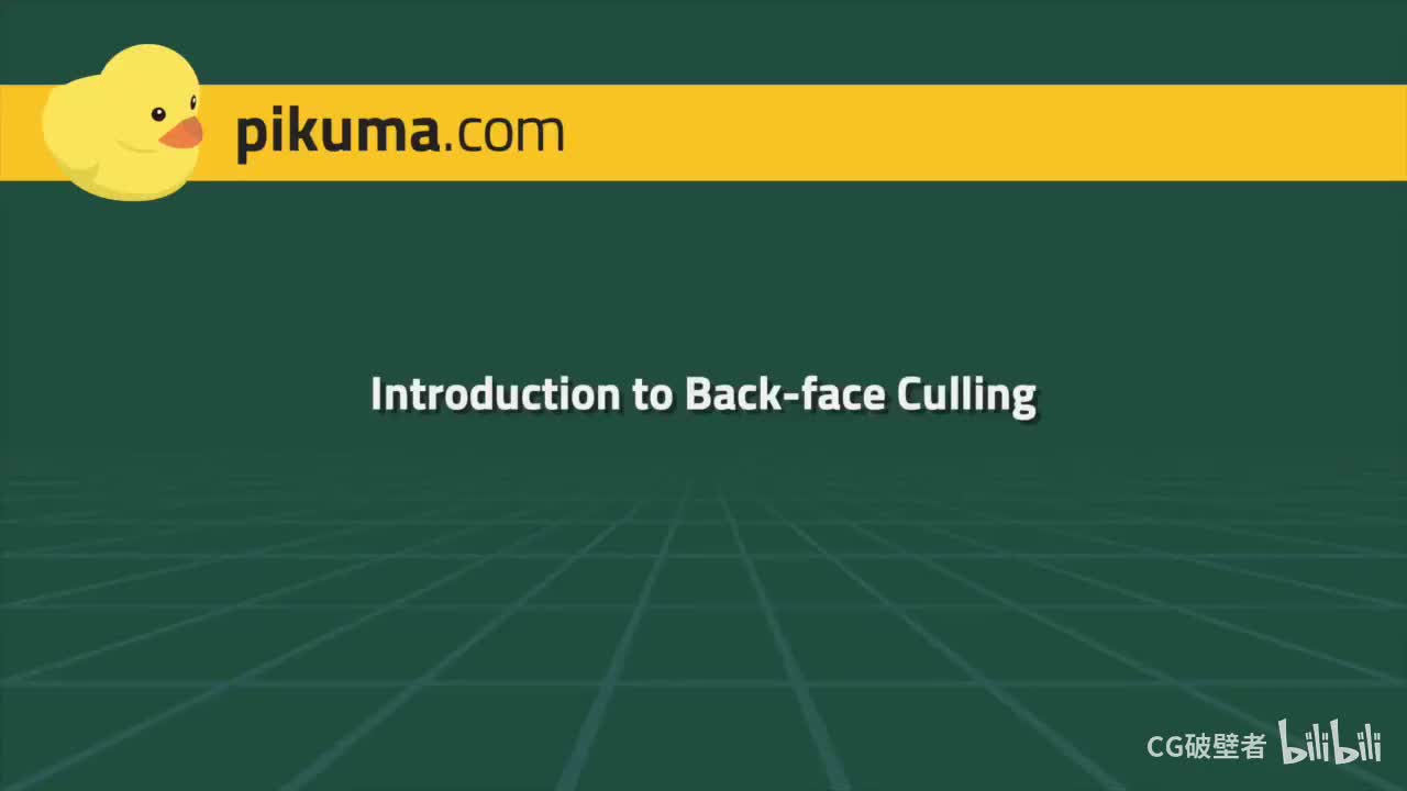 13.01 Back-face Culling Motivation