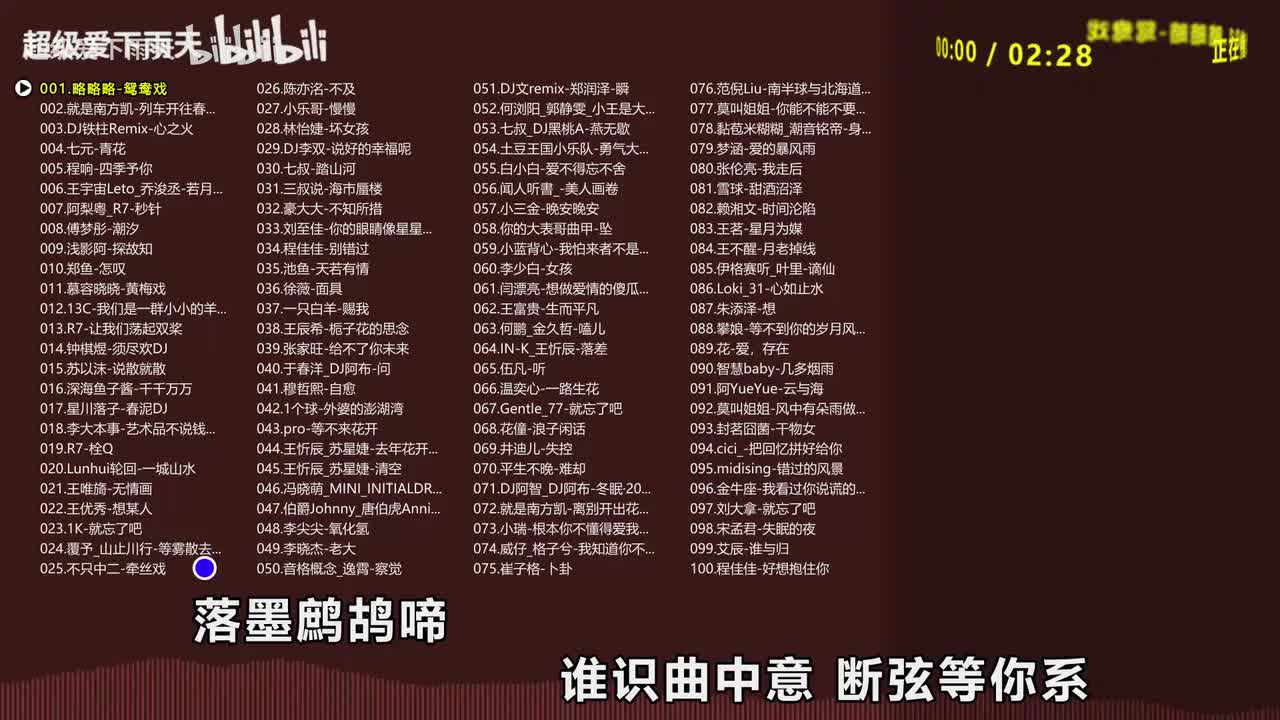 短视频中最火的dj全100首