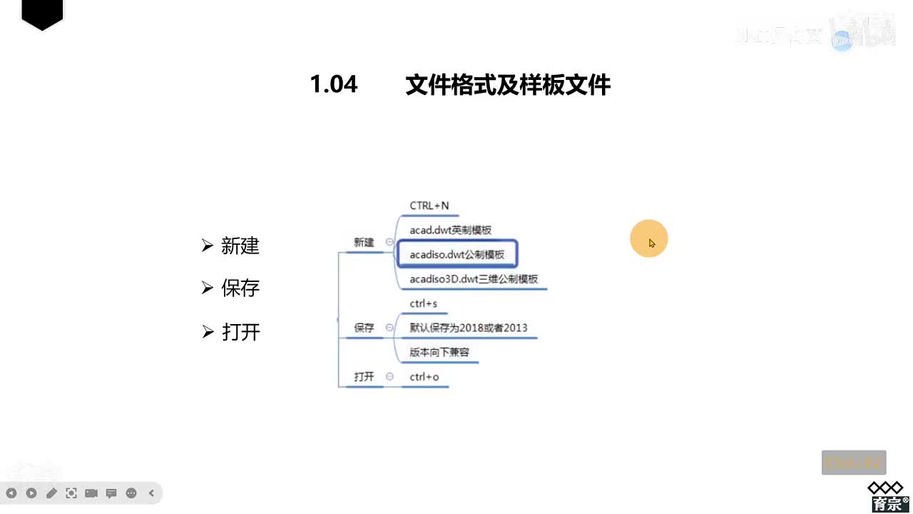 课时4：文件样板设置