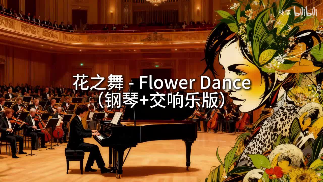 【原版】花之舞 - Flower Dance （钢琴+交响乐版）